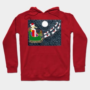 Santa Dachshund Hoodie